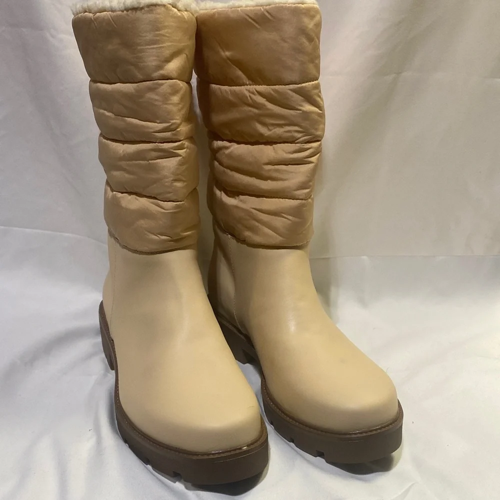 Journee Collection Women's Tan Winter‎ Boots